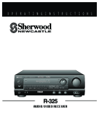 Sherwood R-325-Owners-Manual-1